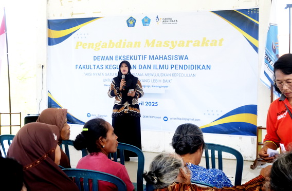 DEM FKIP UNISRI Laksanakan Pengabdian Masyarakat di Desa Rejosari Gondang Rejo