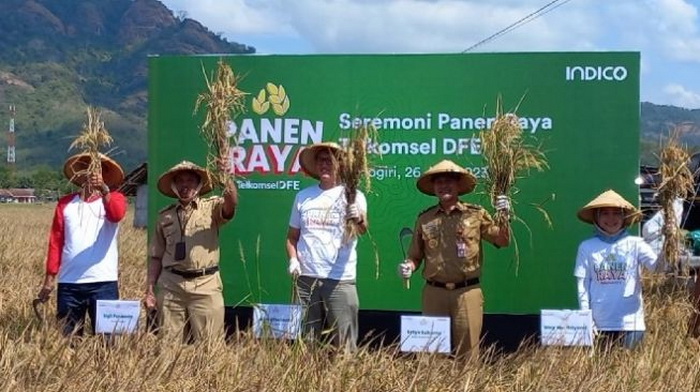 Kerja sama INDICO Dengan Gapoktan Tani Makmur Selogiri Terapkan Sistem Digital
