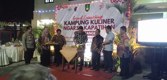 Launching Kampung Kuliner Ngarso Kepatihan “Seru Banget”