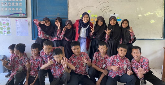 KKN PPM Universitas Slamet Riyadi Gelar Layanan Bimbingan Klasikal dengan Media Papan Check In Feeling